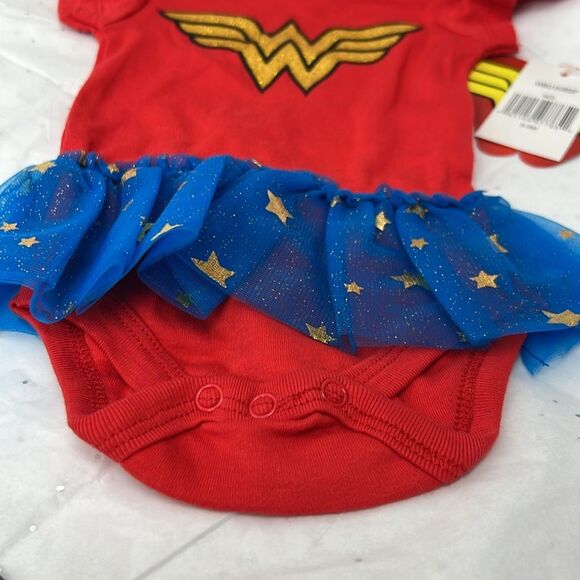 Wonder woman bred tutu insecure size 6-9 Months NWT - Picture 4 of 9